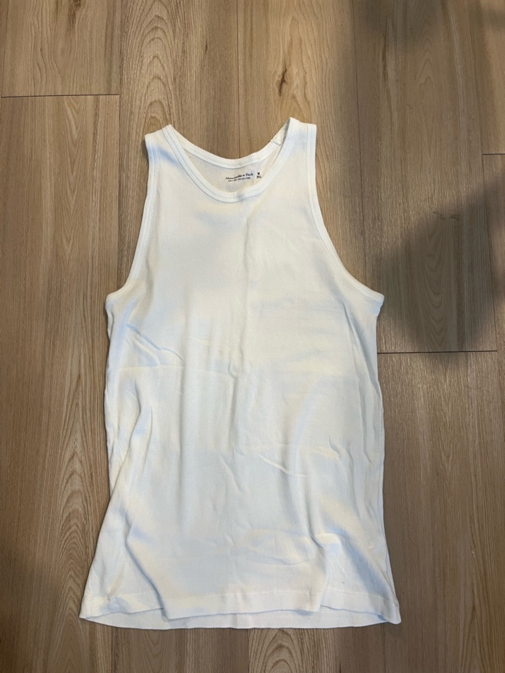 Abercrombie & Fitch White Tank Top